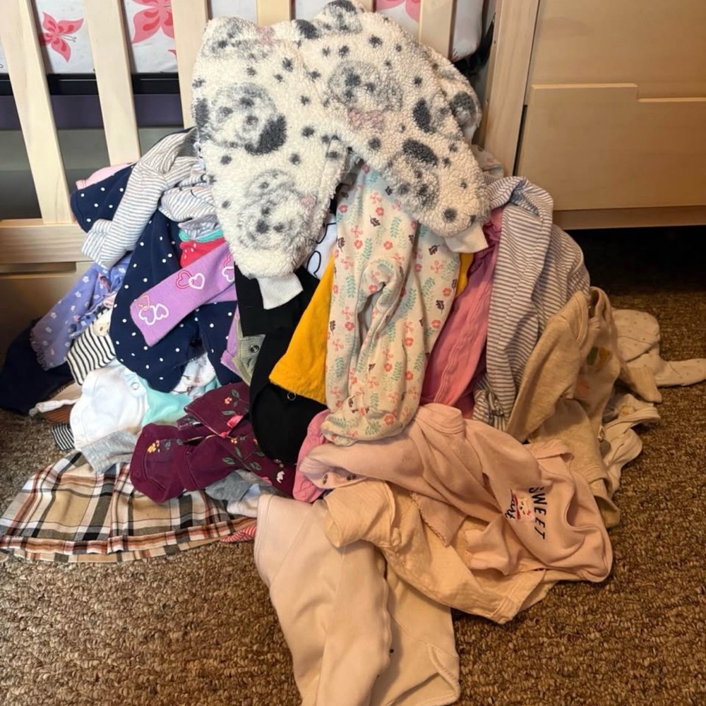 Girls 0-3 months, mixed clothes bundle